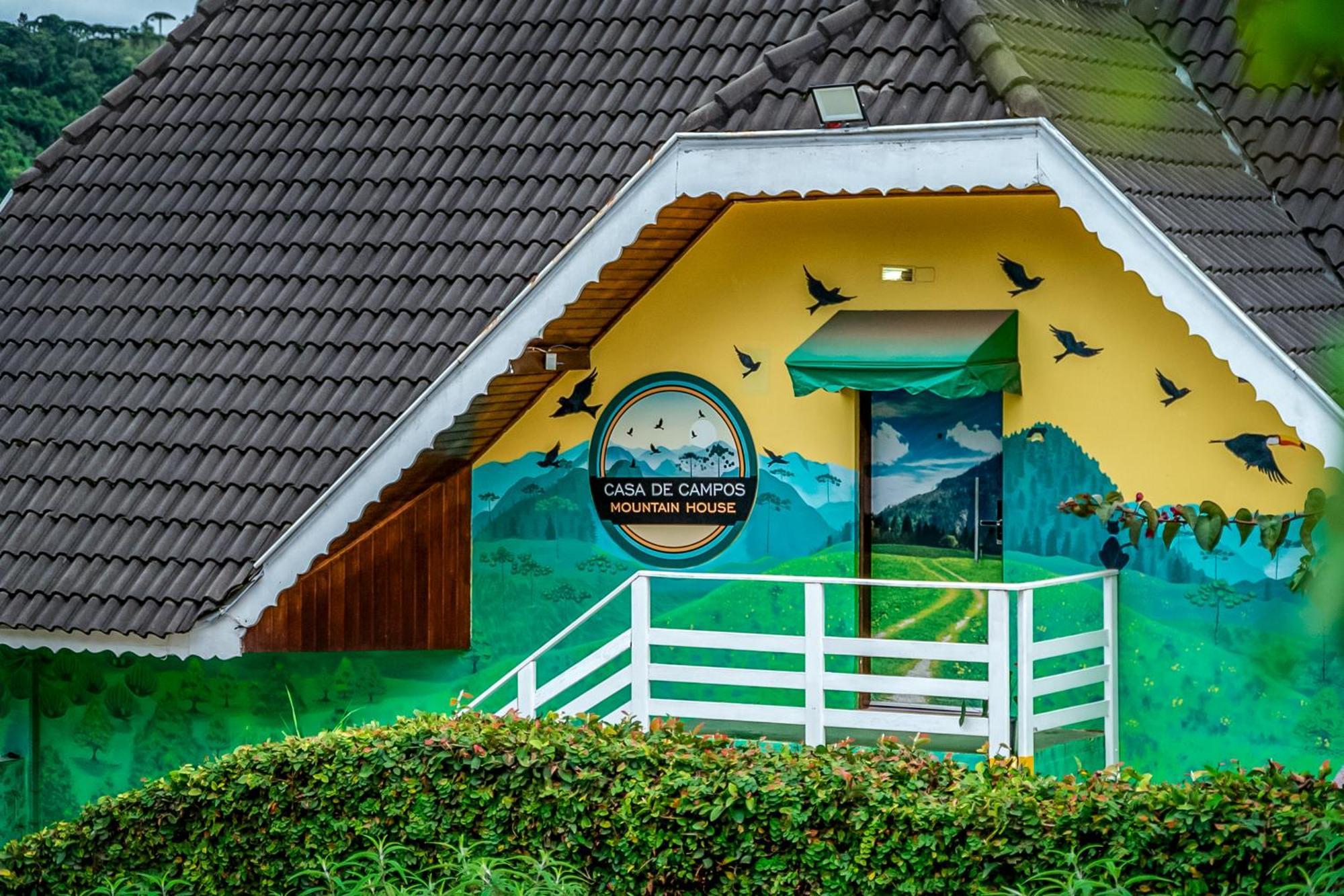 Velinn Pousada Casa De Campos Mountain House Campos do Jordão Eksteriør bilde